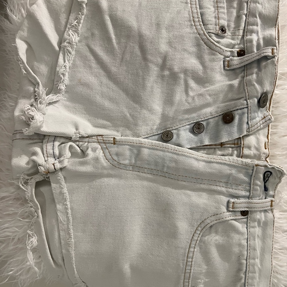 Levi’s denim shorts, size 26, mid-rise